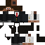 Minecraft skin texture, 64x64 pixels