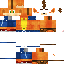 Minecraft skin texture, 64x64 pixels