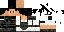 Minecraft skin texture, 64x32 legacy pixels