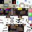 Minecraft skin texture, 64x64 pixels