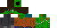Minecraft skin texture, 64x32 legacy pixels