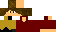 Minecraft skin texture, 64x32 legacy pixels