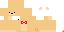 Minecraft skin texture, 64x32 legacy pixels