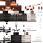 Minecraft skin texture, 64x64 pixels
