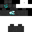 Minecraft skin texture, 64x64 pixels