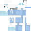 Minecraft skin texture, 64x64 pixels
