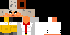 Minecraft skin texture, 64x32 legacy pixels