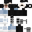 Minecraft skin texture, 64x64 pixels