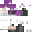 Minecraft skin texture, 64x64 pixels