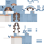 Minecraft skin texture, 64x64 pixels