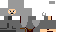 Minecraft skin texture, 64x32 legacy pixels