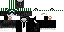 Minecraft skin texture, 64x32 legacy pixels