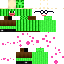 Minecraft skin texture, 64x64 pixels