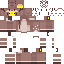 Minecraft skin texture, 64x64 pixels