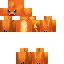 Minecraft skin texture, 64x64 pixels