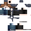 Minecraft skin texture, 64x64 pixels