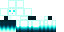 Minecraft skin texture, 64x32 legacy pixels