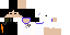 Minecraft skin texture, 64x32 legacy pixels