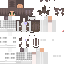 Minecraft skin texture, 64x64 pixels