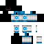 Minecraft skin texture, 64x64 pixels