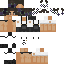 Minecraft skin texture, 64x64 pixels