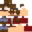 Minecraft skin texture, 64x64 pixels