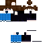 Minecraft skin texture, 64x64 pixels