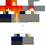 Minecraft skin texture, 64x64 pixels