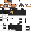 Minecraft skin texture, 64x64 pixels