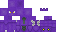 Minecraft skin texture, 64x32 legacy pixels