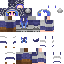 Minecraft skin texture, 64x64 pixels