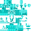 Minecraft skin texture, 64x64 pixels