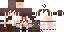 Minecraft skin texture, 64x32 legacy pixels
