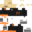 Minecraft skin texture, 64x64 pixels