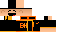 Minecraft skin texture, 64x32 legacy pixels