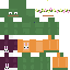 Minecraft skin texture, 64x64 pixels