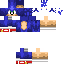 Minecraft skin texture, 64x64 pixels