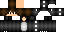 Minecraft skin texture, 64x32 legacy pixels