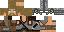 Minecraft skin texture, 64x32 legacy pixels