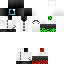 Minecraft skin texture, 64x64 pixels