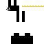 Minecraft skin texture, 64x64 pixels