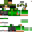 Minecraft skin texture, 64x64 pixels