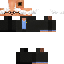 Minecraft skin texture, 64x64 pixels