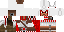 Minecraft skin texture, 64x32 legacy pixels
