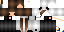 Minecraft skin texture, 64x32 legacy pixels