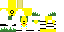 Minecraft skin texture, 64x32 legacy pixels
