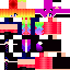 Minecraft skin texture, 64x64 pixels