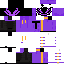 Minecraft skin texture, 64x64 pixels