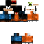 Minecraft skin texture, 64x64 pixels