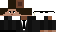 Minecraft skin texture, 64x32 legacy pixels